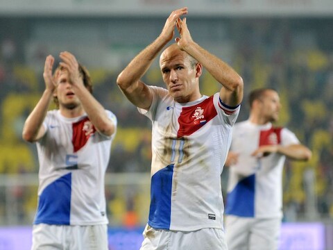 Robben en co wonnen gisteravond met 0-2 in Turkije.