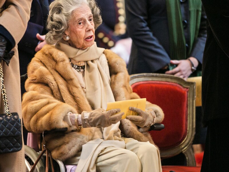 Koningin Fabiola.