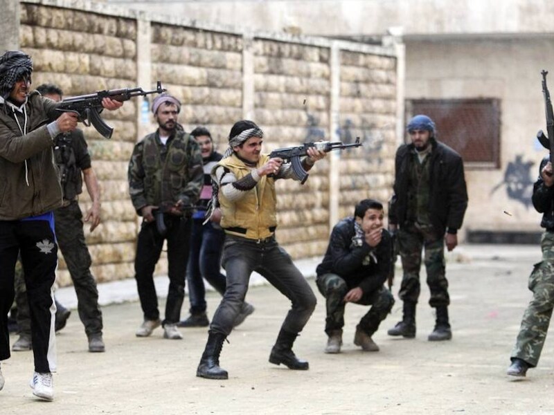 Archiefbeeld: gevechten tussen de rebellen en de troepen van al-Assad.