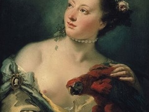 Vrouwelijk naakt van de Italiaanse schilder Giambattista Tiepolo: een doorn in het oog van Berlusconi.
