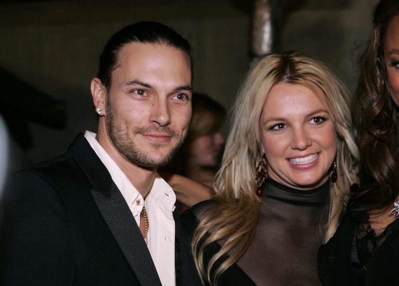 Kevin Federline en Britney Spears. 