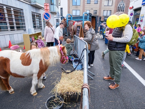 Jaarmarkt in Duffel West.