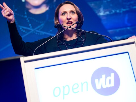 Open Vld-voorzitter Gwendolyn Rutten.