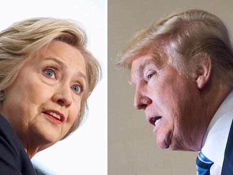 Hillary Clinton en Donald Trump.