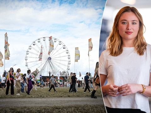 Illustratiebeeld Pukkelpop, inzet: journaliste Luka Geets.
