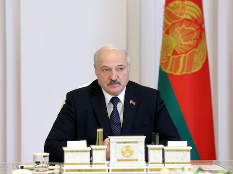 Wit-Russisch president Alexander Loekasjenko. 