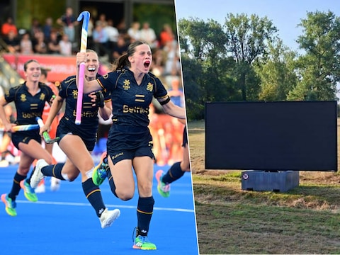Kijk zaterdag naar de Red Panthers op groot scherm bij Royal Hermes Hockey Ronse.