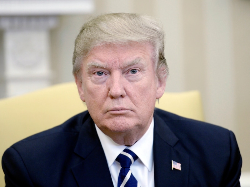 De Amerikaanse president heeft 73.466 euro aan National Park Service gedoneerd.