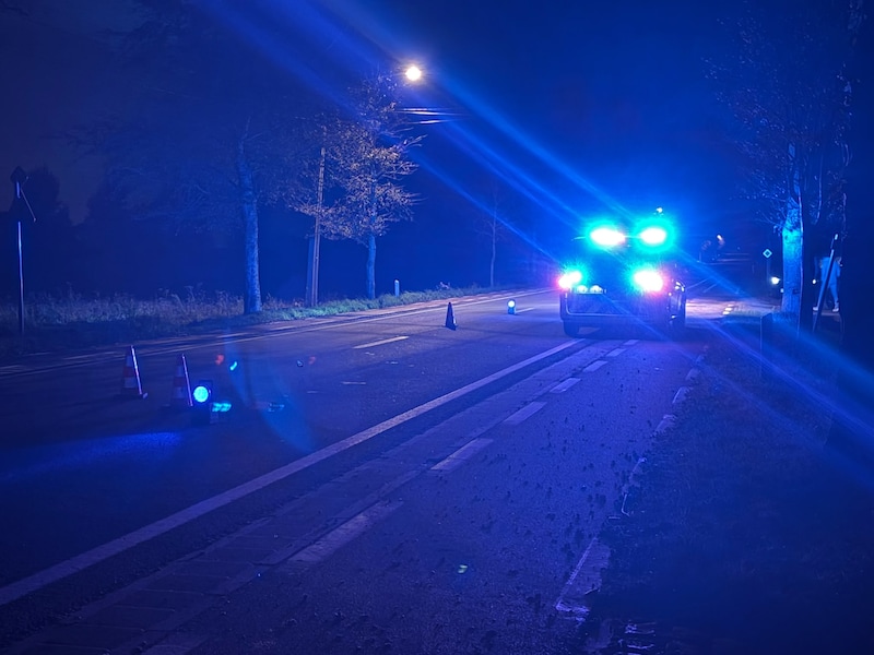 Het kruispunt werd tijdens de interventie tijdelijk afgesloten.