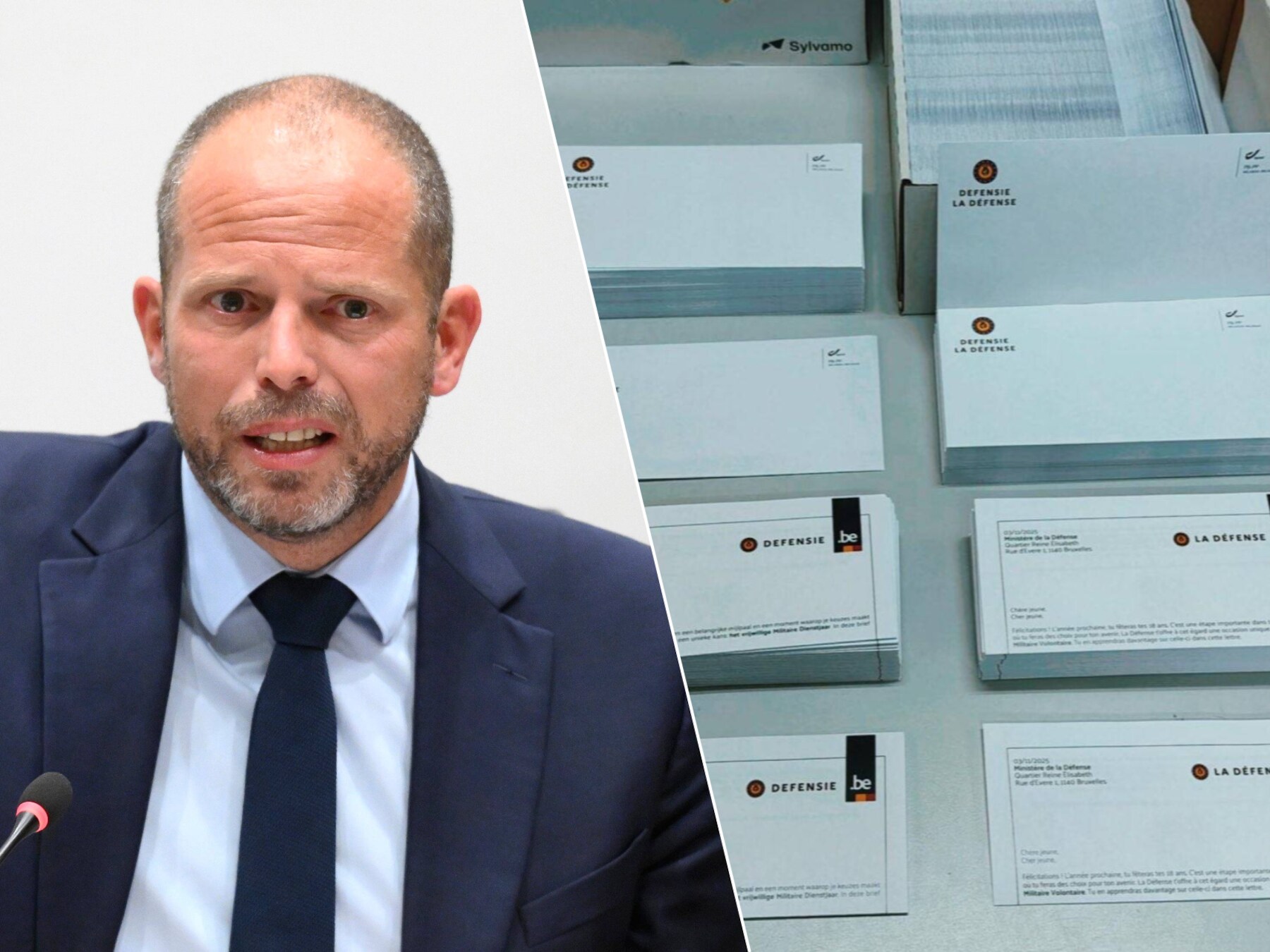 “149.000 brieven gingen gisteren op de post”: oproep van Francken aan alle 17-jarigen om hen warm te maken voor leger is verstuurd
