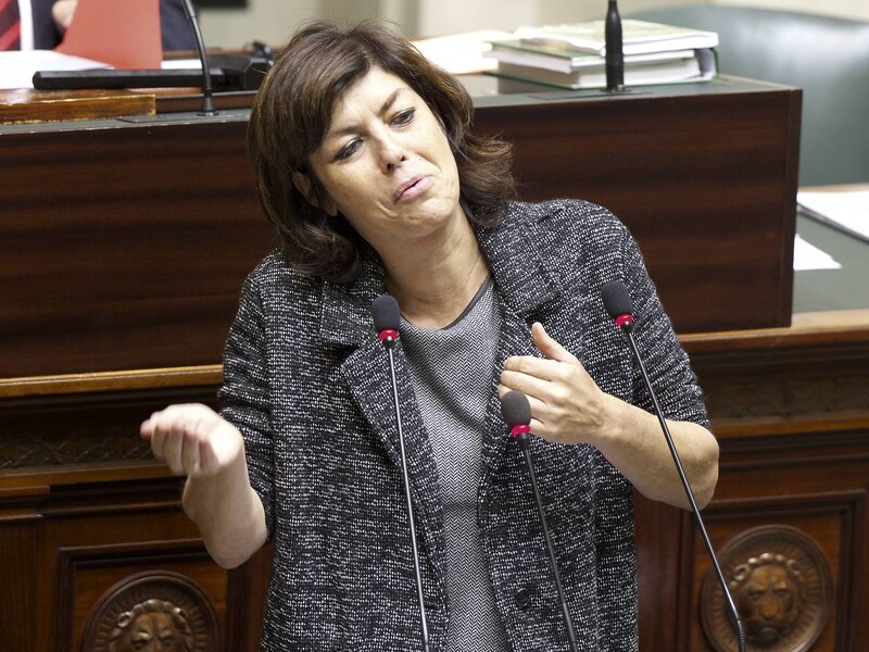 Minister van Binnenlandse Zaken Joëlle Milquet.