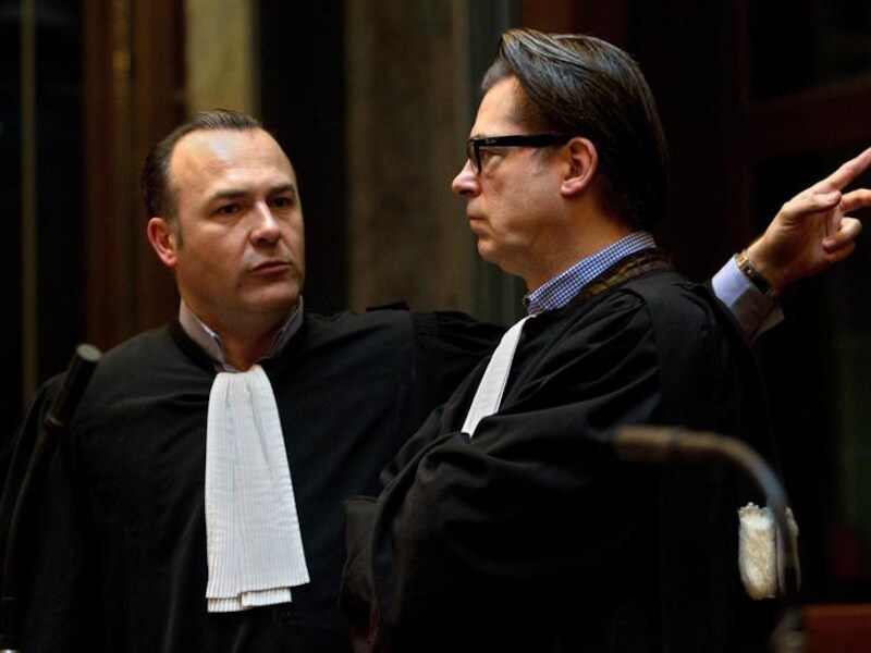 Meester Olivier Martins (l).