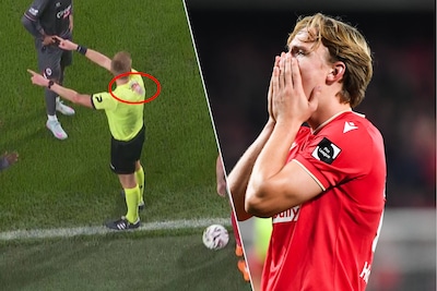 Standard-Antwerp eindigt vroegtijdig na bekertje tegen scheidsrechter D’Hondt, resterende minuten worden maandag of dinsdag achter gesloten deuren gespeeld