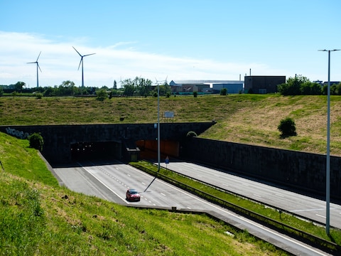 De Rupeltunnel van de A12.