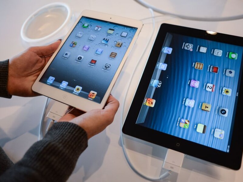 De iPad Mini naast zijn grote broer.