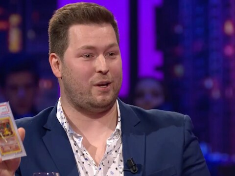 Yves werd rijk dankzij Pokémonkaarten.