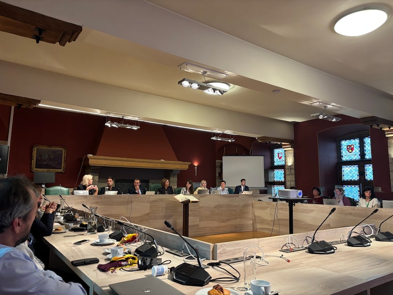 Gouverneur van Oost-Vlaanderen Carina Van Cauter bracht dinsdag een werkbezoek aan Geraardsbergen. 