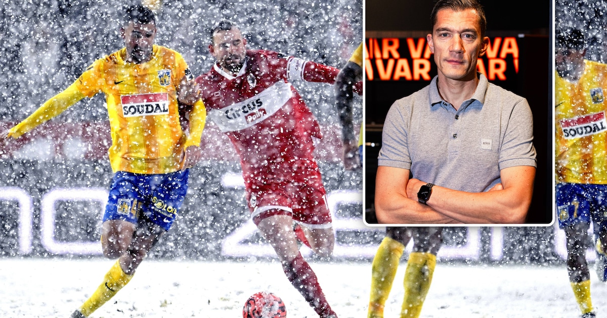 Scheidsrechtersbaas Jonathan Lardot over het tóch spelen op besneeuwde velden: “Bal bleef rollen én 
