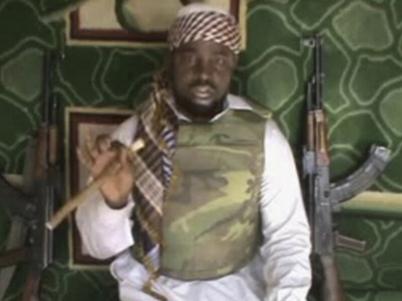 Boko Haram-leider Abubakar Shekau.
