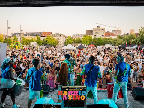 Barrio Latino op het Sint-Jansplein. 