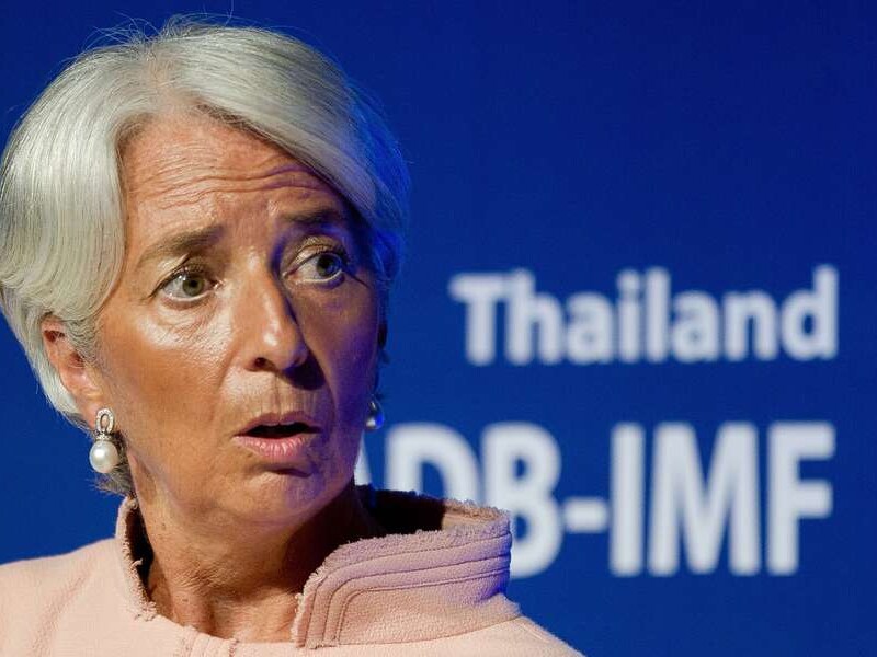 Directeur van het IMF Christine Lagarde