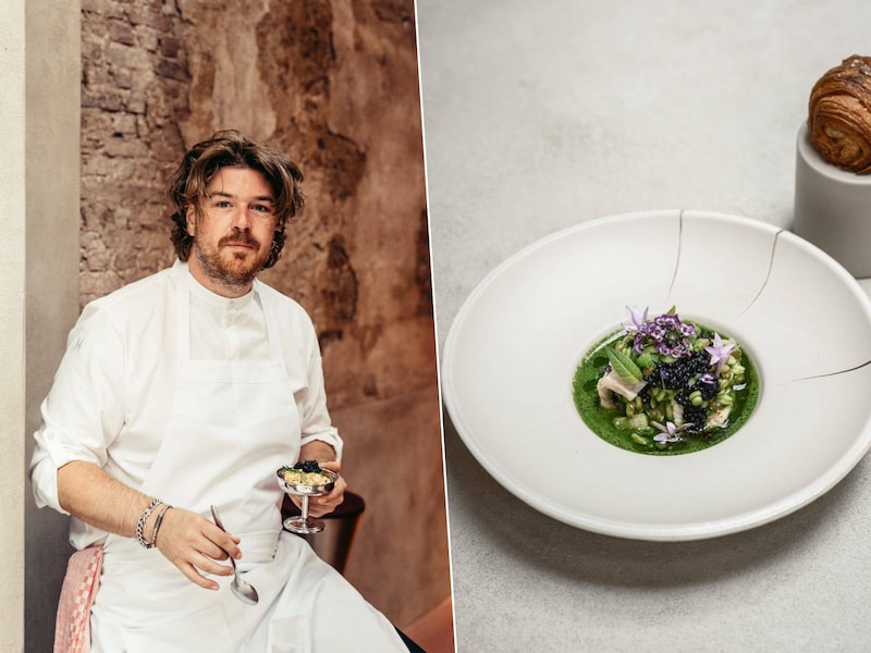 Topchef Tom Loockx (32) opent eerste eigen restaurant op het Eilandje in Antwerpen: “Met Fuzz wil ik mijn eigen wereld creëren”