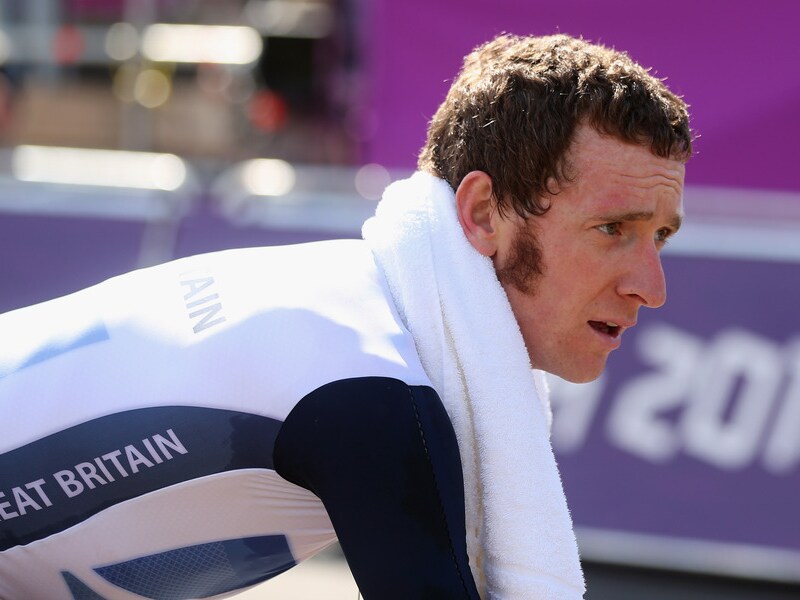 Wielrenner Bradley Wiggins.