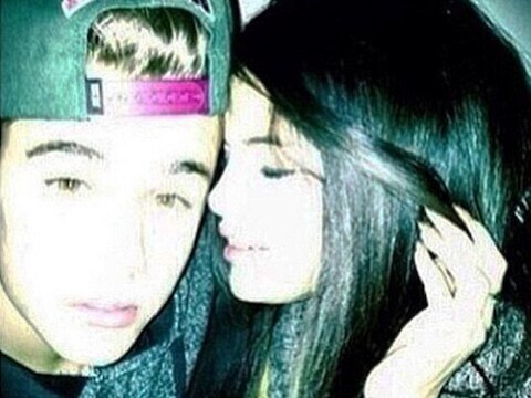 De foto die Bieber op Twitter postte maar al snel weer verwijderde.