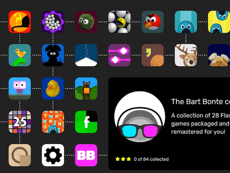 De gamecollectie van Bart Bonte