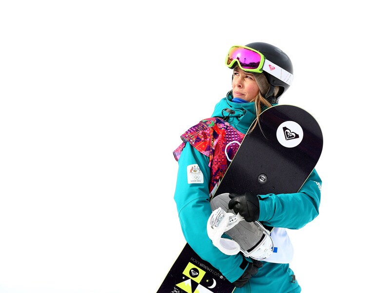 Australische snowboardster Torah Bright.