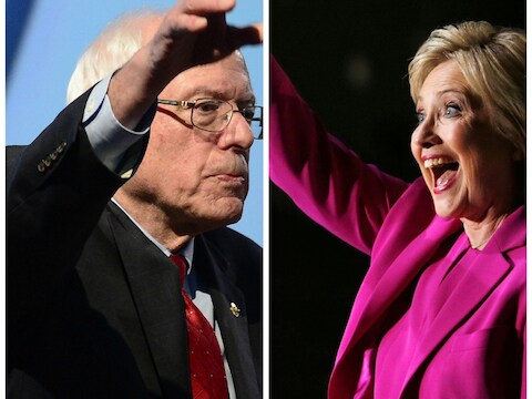 Bernie Sanders of Hillary Clinton? De Democratische nominatie wordt veel spannender dan verwacht.