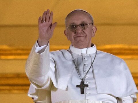 Paus Franciscus viert vandaag zijn eerste jubileum.