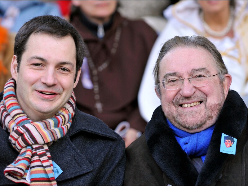 Alexander (L) en Herman (R) De Croo.