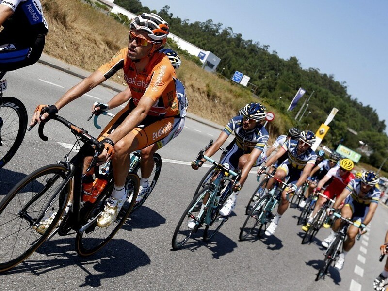 Oud-olympisch kampioen Samuel Sanchez, de kopman van Euskaltel.