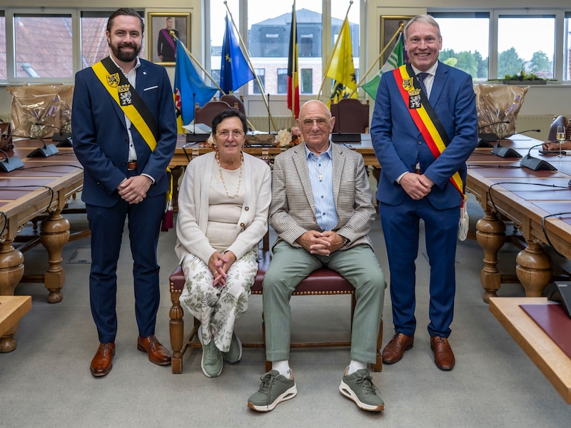 Lucien en Marie-Josée vieren diamanten jubileum