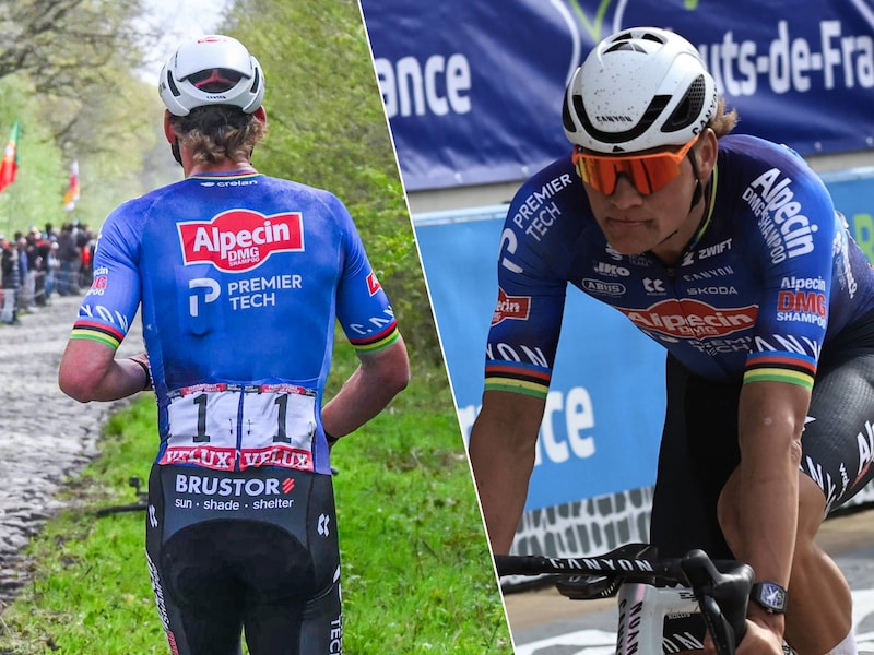 “Toen wist ik dat het voorbij was”: Mathieu van der Poel doet verhaal over miserie in Bos van Wallers met twee lekke banden en mislukte fietswissel