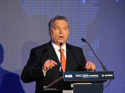 De Hongaarse premier Viktor Orban.