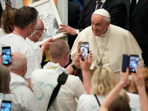 Paus Franciscus.