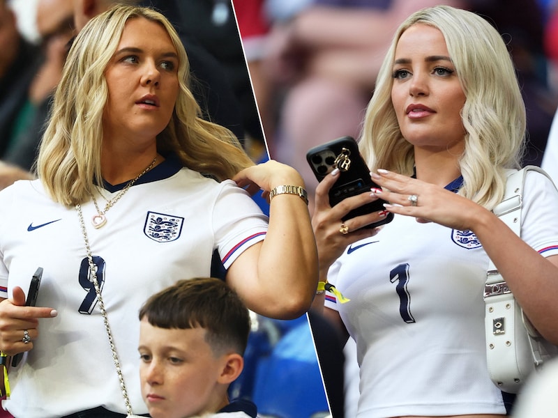 Ook dat is Engeland: WAGs zakten massaal af naar openingsmatch van 'Three Lions' (tot jolijt van de tabloids)
