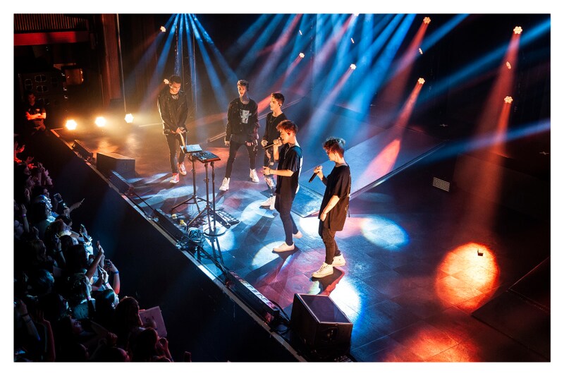 The boy band 'Why Don't We' in 2018 took part in the AB in Brussels.