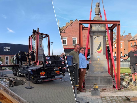 Monument van de Gesneuvelden krijgt nieuwe plaats op Kerkplein in Galmaarden