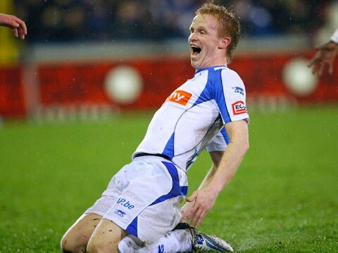 Wouter Vrancken als speler van Racing Genk.