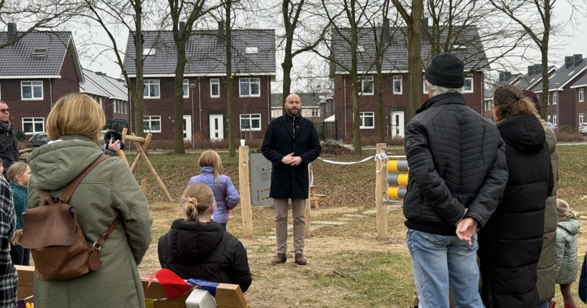 Nieuwe speel- en ontmoetingsplek geopend in Linne