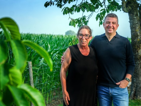 Ieper
Burgemeester Katrien Desomer en partner Stephen Lernout