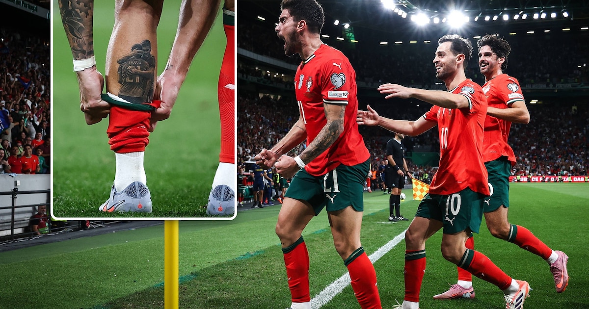 “Voelt alsof hij erbij is”: beste vriend van Diogo Jota, die pakkende tattoo liet zetten en met zijn