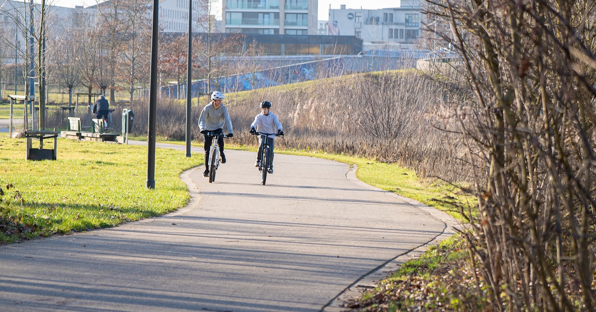 Lentezon lokt wandelaars en fietsers naar Kapermolenpark in Hasselt