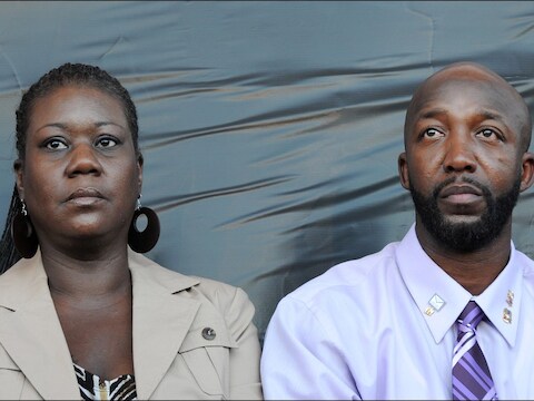 De ouders van de overleden Trayvon Martin