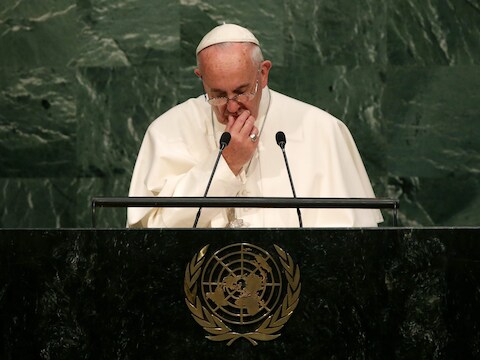 Paus Franciscus.