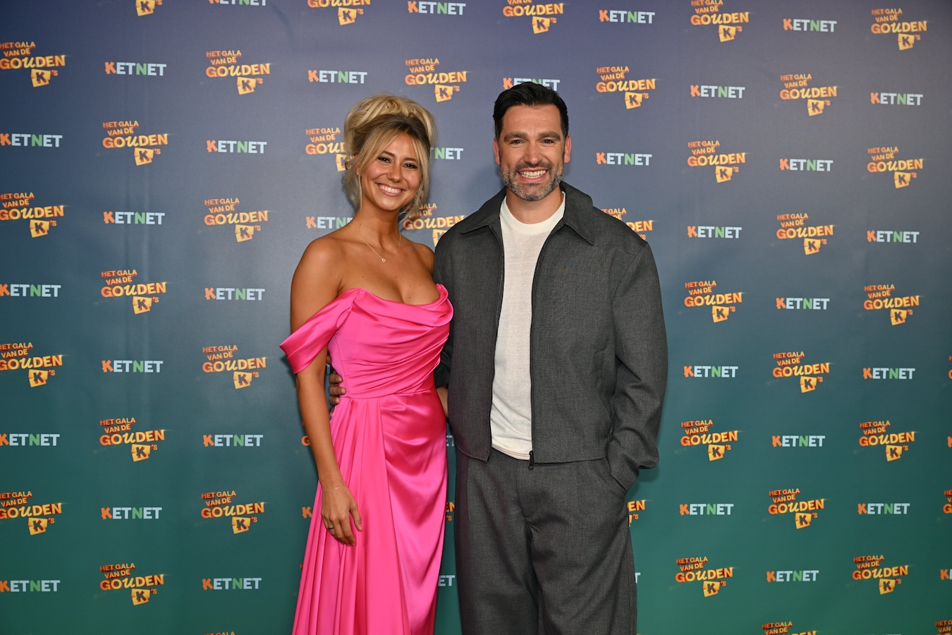 Celine Van Ouytsel en Metejoor poseren voor het eerst samen ...