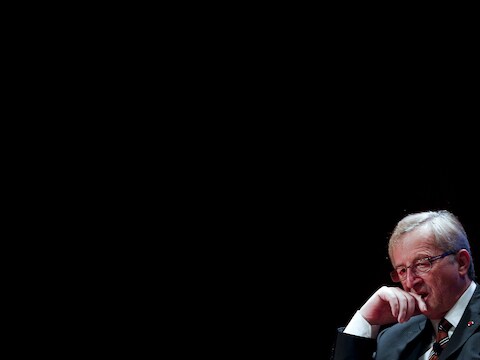 De beoogde voorzitter van de Europese commissie in Brussel, Jean-Claude Juncker.